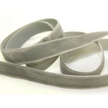Berisfords Velvet Ribbon Mini Roll 9433 Grey