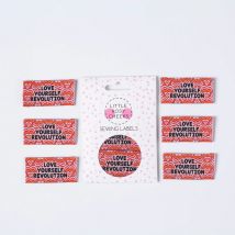 Little Rosy Cheeks Love Yourself Revolution Woven Labels