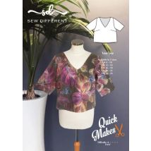 Sew Different Paper Sewing Pattern Vee Tee