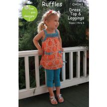 Olive Ann Designs Paper Sewing Pattern Ruffles