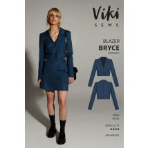 Vikisews Paper Sewing Pattern Bryce Blazer