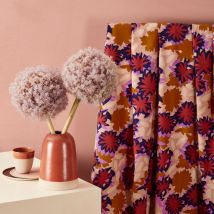 Atelier Brunette Waterlily Viscose Crepe Fabric Maple