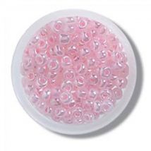 Trimits Glass Bugle Beads Bulk Pack (Value Pack of 3) Pastel Pink