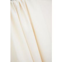 Mind The MAKER Leia Solid Ecovero Viscose Crepe Fabric Creamy White