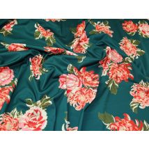 Lady McElroy Scuba Stretch Knit Fabric Jade