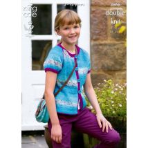 King Cole Big Value Knitting Pattern 3666