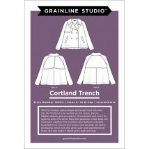 Grainline Studio Paper Sewing Pattern Cortland Trench
