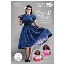 Charm Patterns Paper Sewing Pattern Cinch It Dress