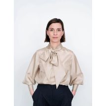 The Assembly Line Paper Sewing Pattern Tie Bow Blouse