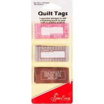 Sew Easy Quilt Tags Labels
