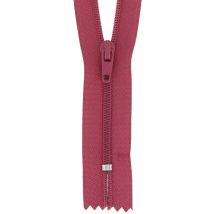 Milward Nylon Dress & Skirt Closed End Zips Dark Pink