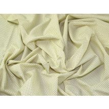 John Louden 100% Cotton Fabric Purple on Cream