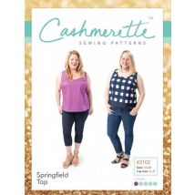 Cashmerette Paper Sewing Pattern Springfield Top