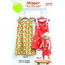 Olive Ann Designs Paper Sewing Pattern Skipper