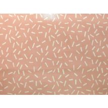 Rico PVC Cotton Vinyl Fabric Peach