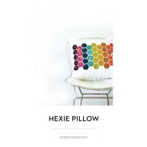 Modern Handcraft Quilting Pattern Hexie Pillow
