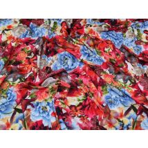 Lady McElroy Viscose Jersey Stretch Knit Fabric Multicoloured