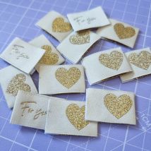 Sew Anonymous For You Metallic Woven Labels