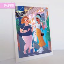 Experimental Space Paper Sewing Pattern Lily Top