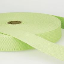 Stephanoise Cotton Webbing Lime Green