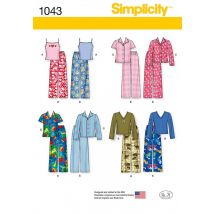 Simplicity Paper Sewing Pattern 1043