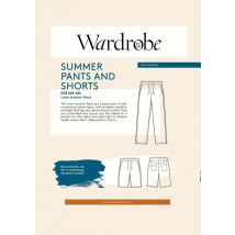 Wardrobe By Me Paper Sewing Pattern Summer Pants & Shorts