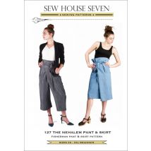Sew House Seven Paper Sewing Pattern Nehalem Pant & Skirt