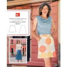 Liesl + Co Paper Sewing Pattern Garibaldi A Line Skirt