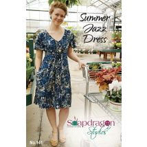 SnapDragon Studios Paper Sewing Pattern Summer Jazz Dress