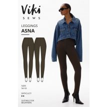 Vikisews Paper Sewing Pattern Asna Leggings