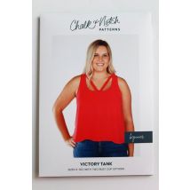 Chalk and Notch Paper Sewing Pattern Victory Tank Top
