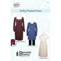 Pamelas Patterns Paper Sewing Pattern Softly Pleated Dress