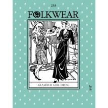 Folkwear Patterns Paper Sewing Pattern Glamour Girl Dress