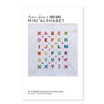 Alison Glass Quilting Pattern Mini Alphabet Quilt
