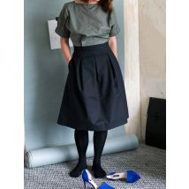 The Assembly Line Paper Sewing Pattern Three Pleat Skirt