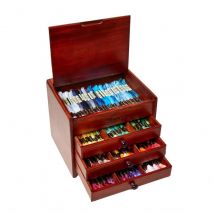 DMC Thread Wood Collectors Box 120 Skeins