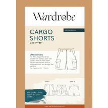 Wardrobe By Me Paper Sewing Pattern Cargo Shorts