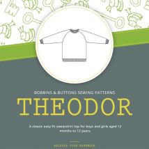 Bobbins and Buttons Paper Sewing Pattern Theodor Sweatshirt