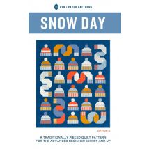 Pen + Paper Quilting Pattern Snow Day