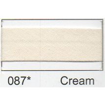 Essential Trimmings Polycotton Bias Binding Tape Cream