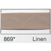 Essential Trimmings Polycotton Bias Binding Tape Linen