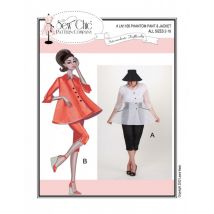 Sew Chic Paper Sewing Pattern Phantom Jacket & Pants