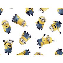 Little Johnny Licensed 100% Cotton Fabric Blue & Yellow