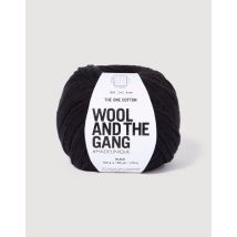 Wool and the Gang The One Cotton DK Yarn Black