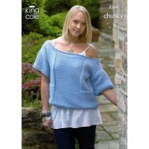 King Cole Merino Knitting Pattern 3264