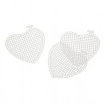 Darice 7 HPI Plastic Canvas Hearts