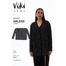 Vikisews Paper Sewing Pattern Arlene Jacket