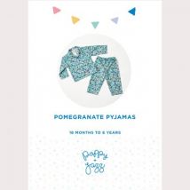 Poppy and Jazz Paper Sewing Pattern Pomegranate Pyjamas