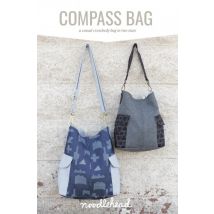 Noodlehead Paper Sewing Pattern Compass Bag