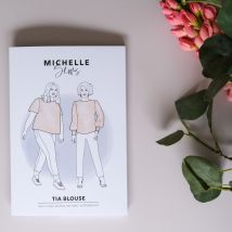 Michelle Sews Paper Sewing Pattern Tia Blouse